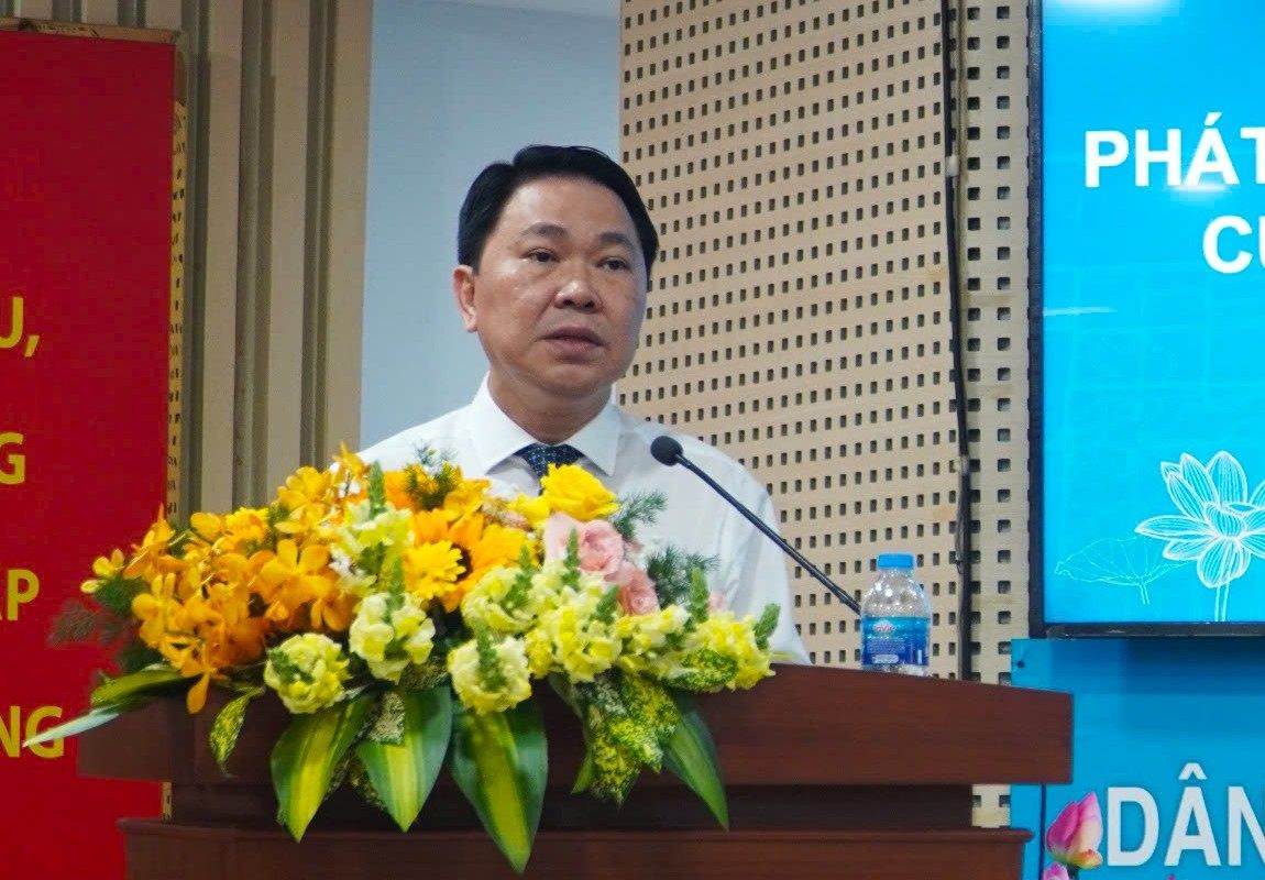 Giam doc So Xay dung TPHCM Tran Hoang Quan.  Anh: Quoc Anh