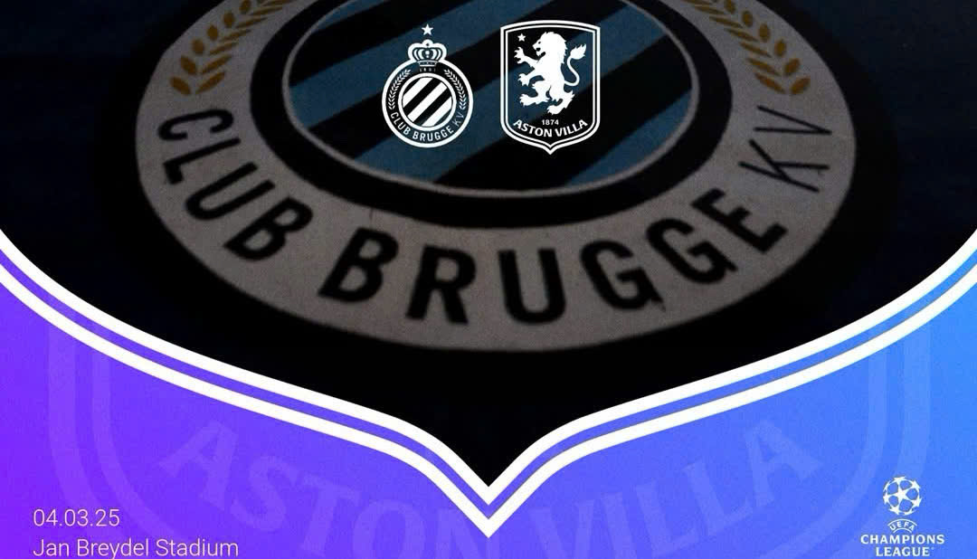 Brugge host Aston Villa at home in the Champions League. Photo: Aston Villa Club