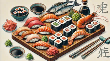 Which sushi should you choose to avoid causing increased uric acid? Graphics: Huong Giang