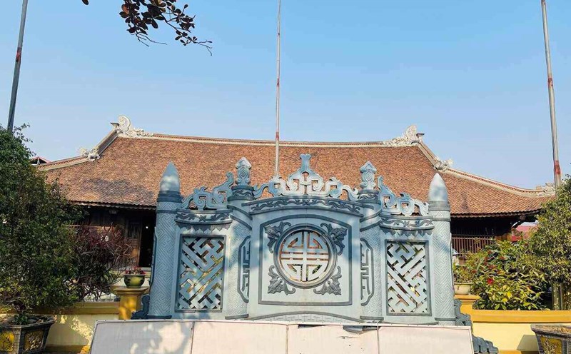 Hue Tri Communal House in Hai Duong is an important historical site. Photo: Mai Huong