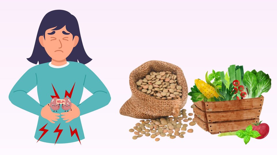 Good foods that prevent kidney stones. Graphics: Minh Chau