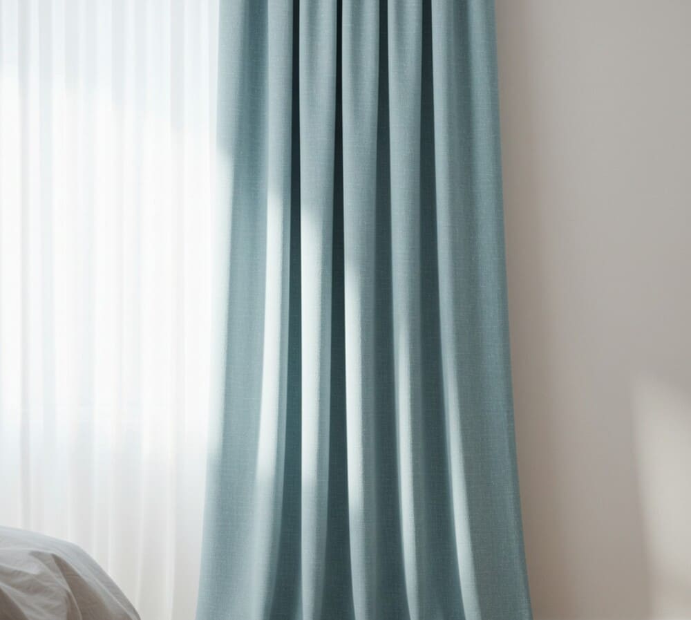 Blue doormates are suitable for boy's bedroom design. Photo: AI - Dat