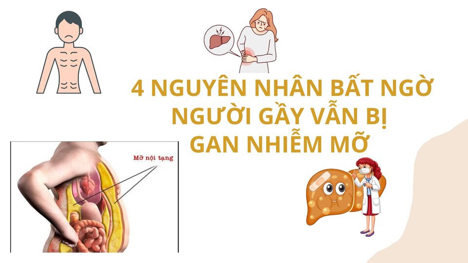 4 razones inesperadas por las que las personas delgadas tienen higado graso