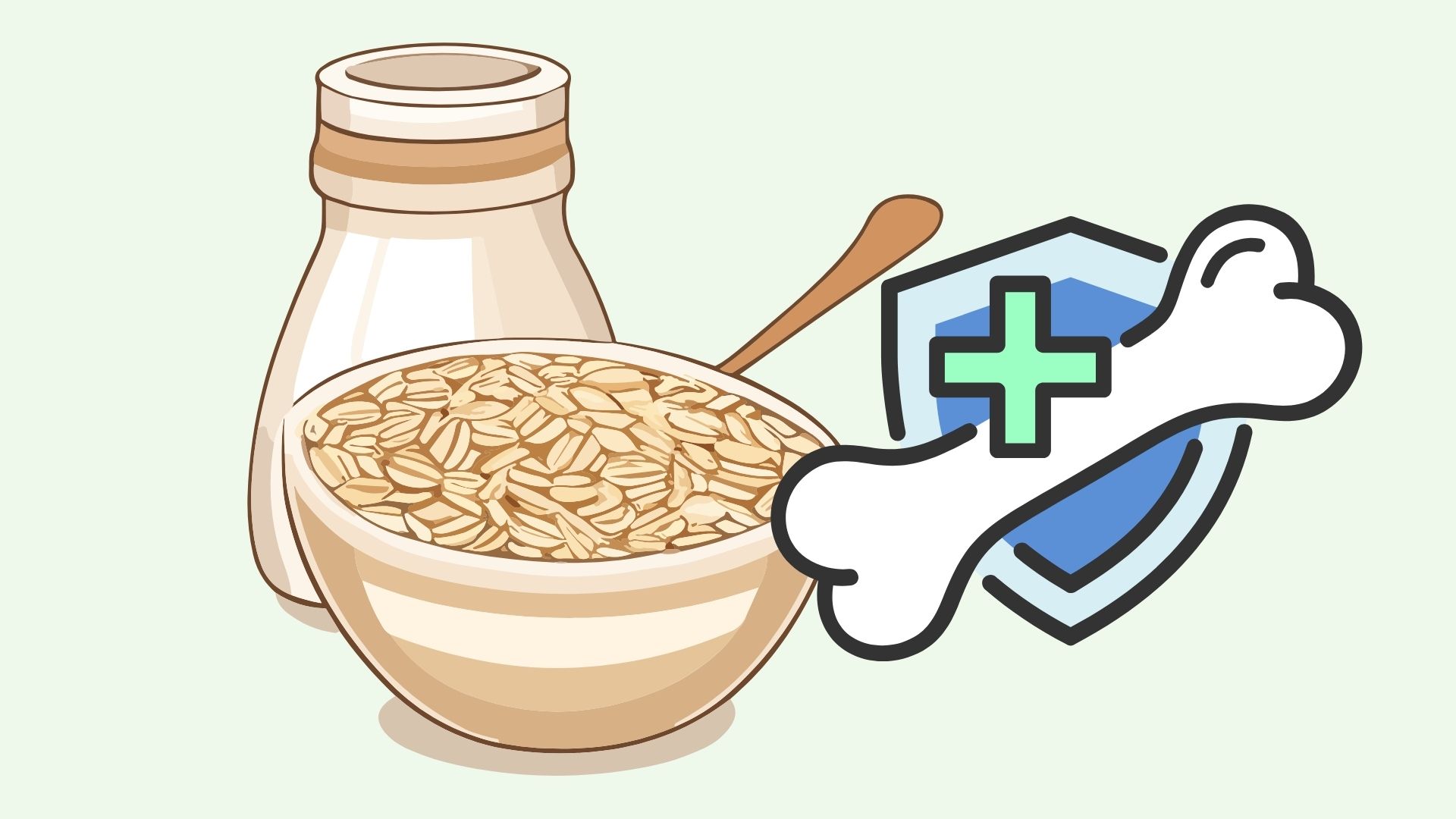 Los alimentos de cara son mas ricos en calcio que un vaso de leche. Diseñado por Linh Dan