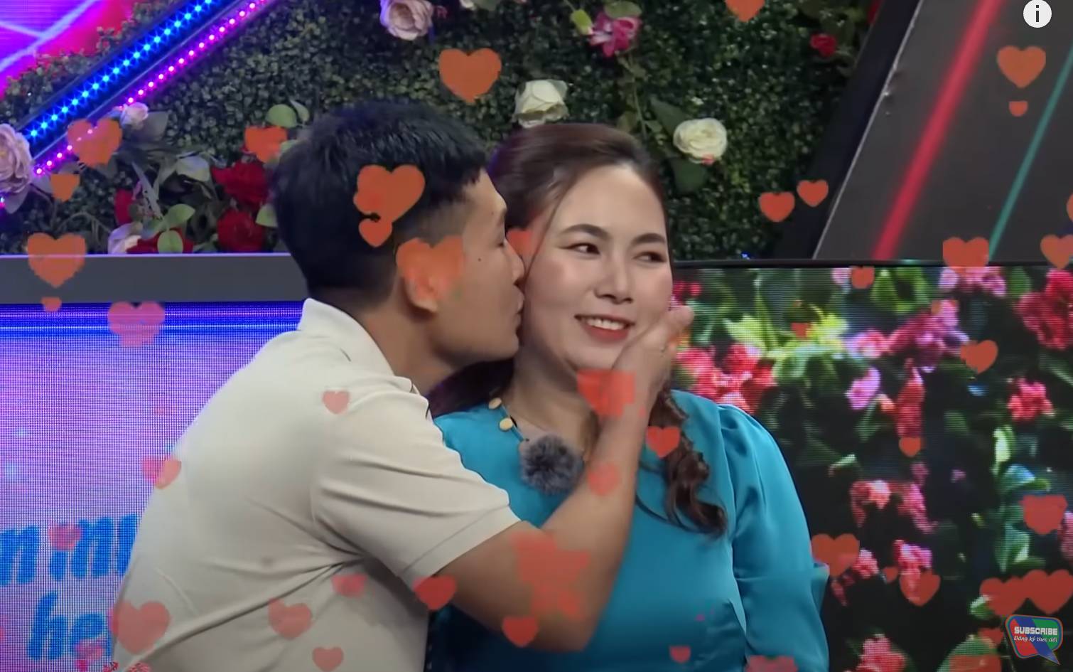 The couple at "You want to date". Photo: MCV Producer.