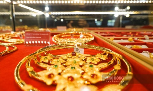 Giá vàng thế giới chính thức phá đỉnh 3.100 USD/ounce - mức cao nhất mọi thời đại trong phiên giao dịch hôm nay 31.3. Ảnh minh họa: Phan Anh