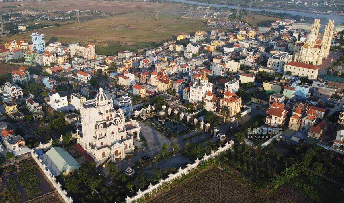New rural area in Cat Thanh town, Truc Ninh district, Nam Dinh province. Photo: Luong Ha