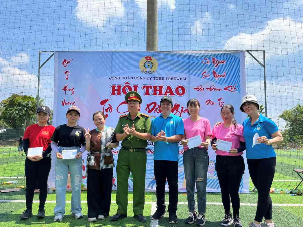 El sindicato de base Freewell Co., Ltd. organizo el evento de juegos populares en 2025. Imagen: proporcionada por el CCCS