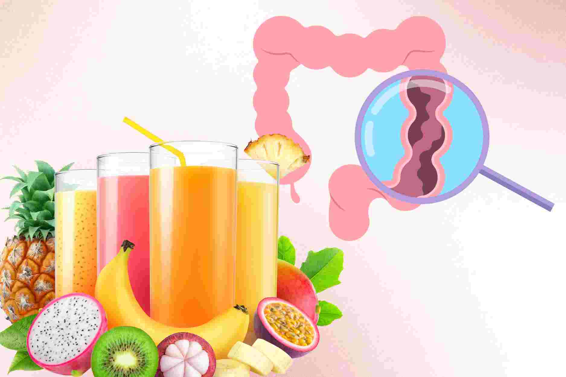 Seis bebidas que ayudan a reducir la constipacion. El dibujo de la Piedra