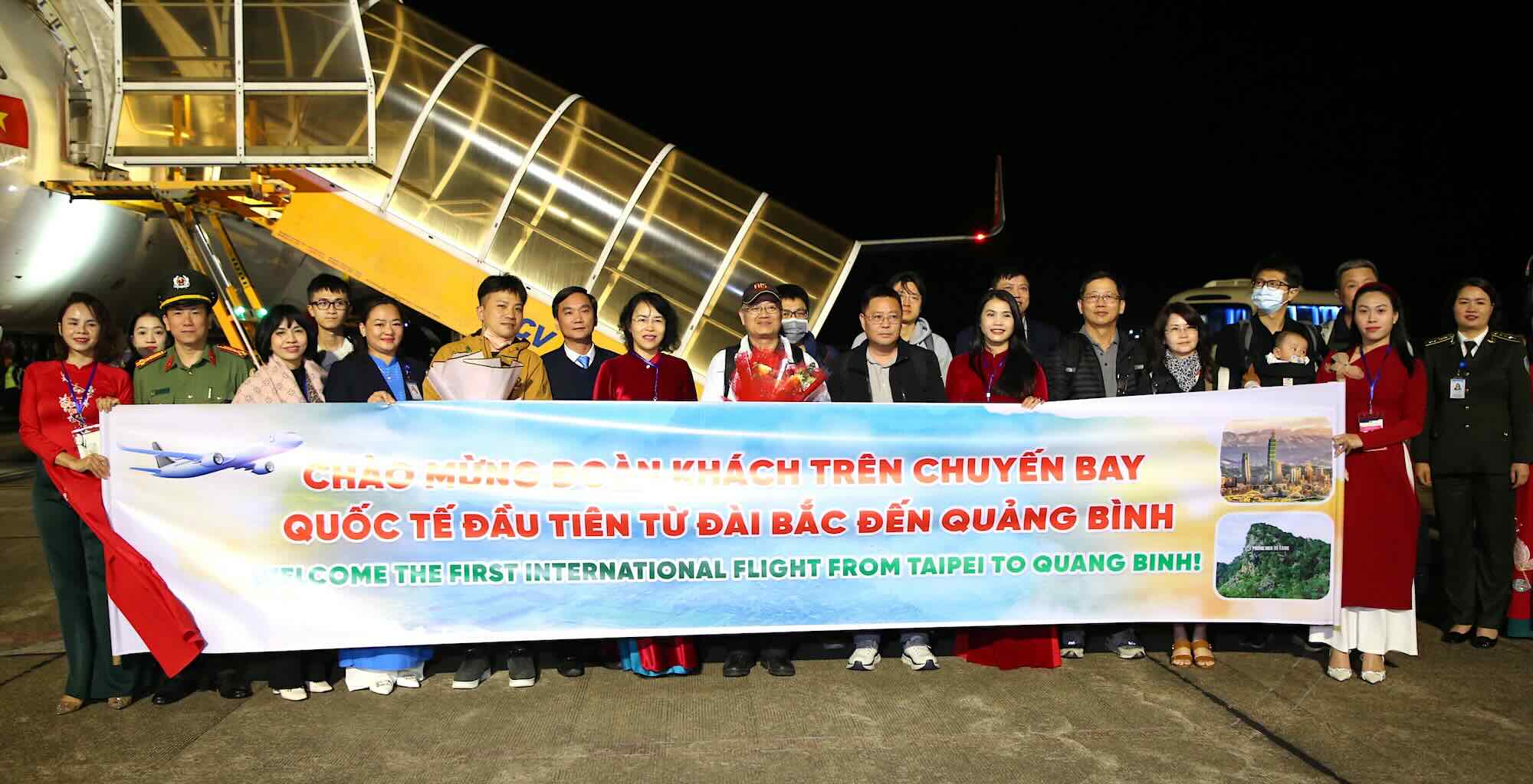 El aeropuerto de Dong Hoi recibe su primer vuelo internacional. Imagen: El amanecer