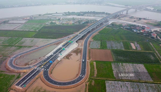 Cầu vượt gần 1.500 tỉ đồng nối Nam Định-Ninh Bình chờ cao tốc
