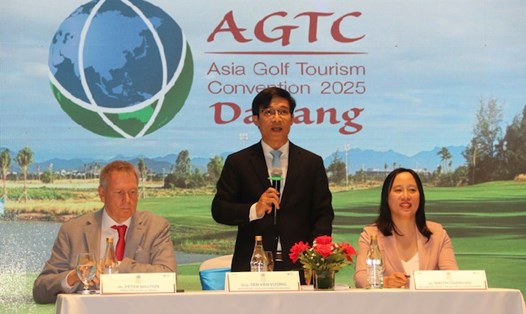 Đà Nẵng tổ chức họp báo khai mạc Đại hội Du lịch Golf châu Á 2025. Ảnh: Nguyễn Linh