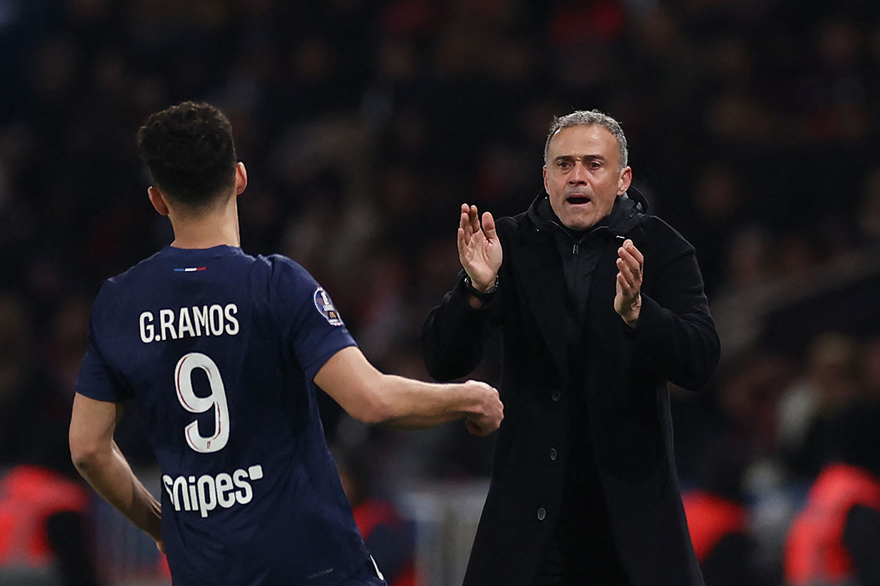 The biggest French teams today, such as PSG, no longer favor domestic coaches. Photo: AFP