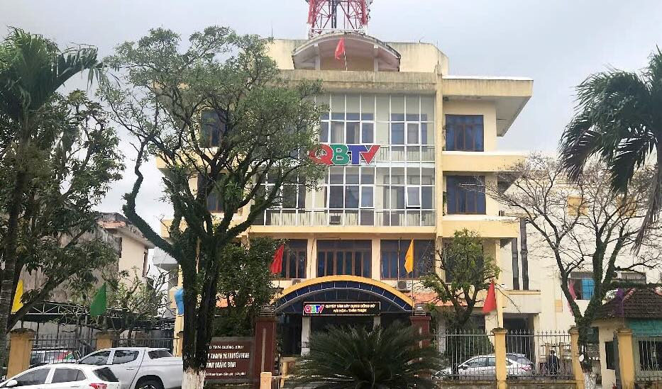 Headquarters of Quang Binh Radio and Television Station. According to the plan, in April 2025, this agency will merge with Quang Binh Newspaper. Photo: Cong Sang
