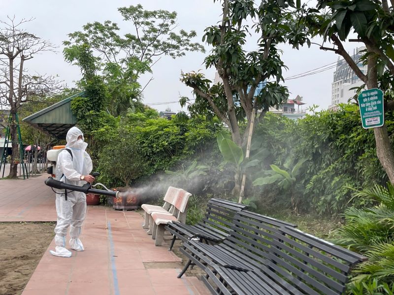 Implementacion de medidas de prevencion y control de la epidemia de sarampion en la comunidad. Imagen de la CDC en el Pacifico