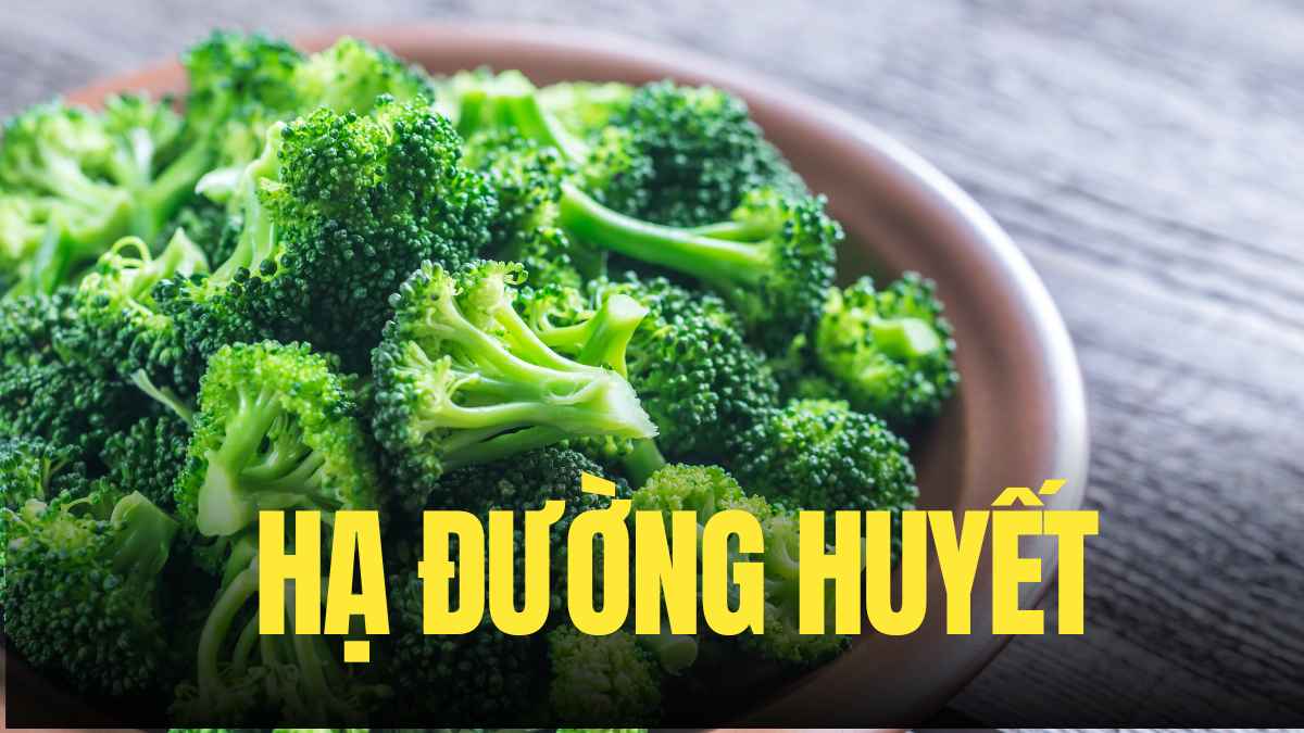 La fibra en el brocoli ayuda a retrasar la absorcion de glucosa en la sangre, lo que ayuda a estabilizar la glucosa, la glucosa despues de la comida. El dibujo: Mi te