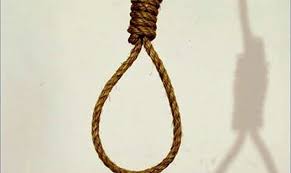 Illustrative photo of a hanging neck committing suicide. Source: Internet.