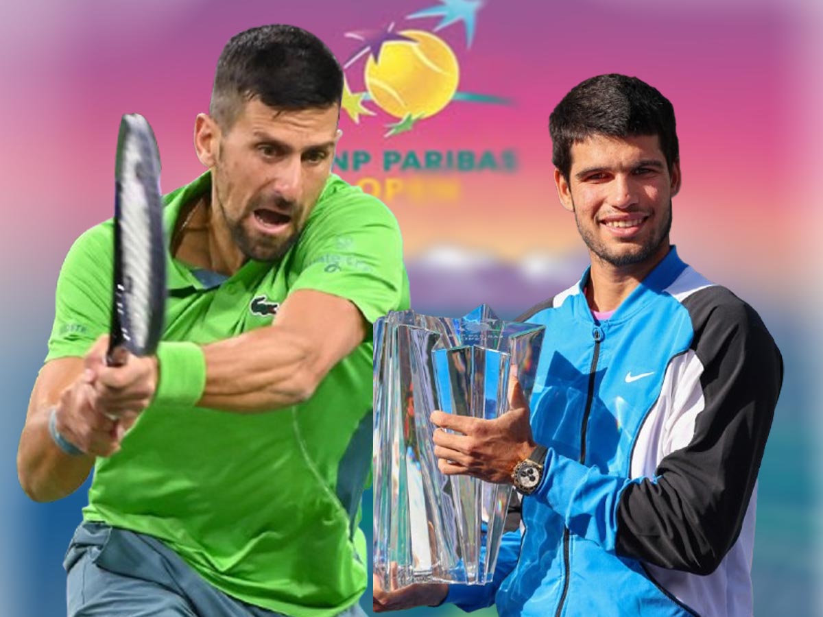 Carlos Alcaraz and Novak Djokovic could reunite in the quarter-finals of Indian Wells. Graphics: Chi Tran