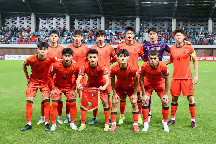 Many players of the U20 team were called up to the U22 China team. Photo: Xinhua