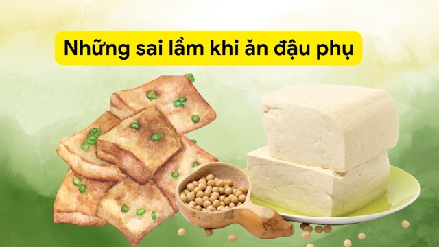 Eating too many tofu a day can disrupt hormones. Graphic photo: Huong Son