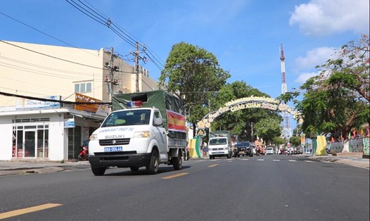 Bố trí lực lượng, phương tiện thực hiện đảm bảo an ninh, trật tự, đấu tranh phòng chống tội phạm trên địa bàn TP Phú Quốc. Ảnh: Tiến Dũng