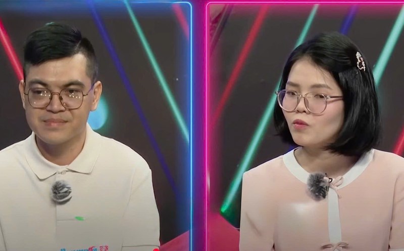 The couple at "You want to date". Photo: MCV.