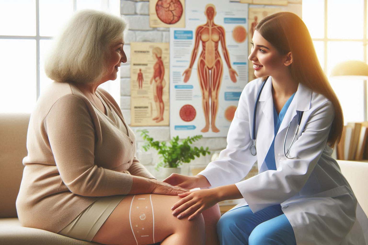 Lipedema is a chronic medical condition that mainly affects women, especially those with hormonal changes or during premenopause. Photo - AI: Cat Tien