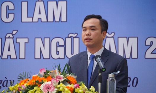 Ông Nguyễn Hồng Dân là tân Phó Giám đốc Sở Giáo dục và Đào tạo Hà Nội. Ảnh: Tùng Giang