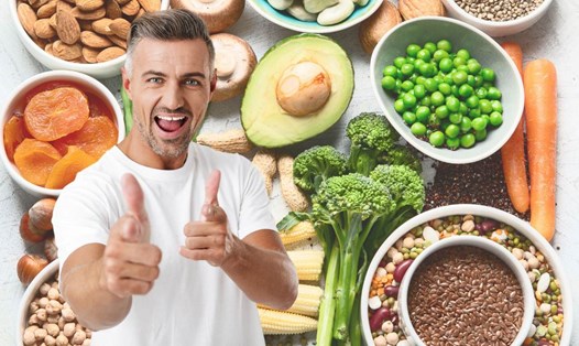 Protein từ thực vật giúp ltăng cường sức khỏe và kéo dài tuổi thọ. Đồ họa: Thanh Thanh