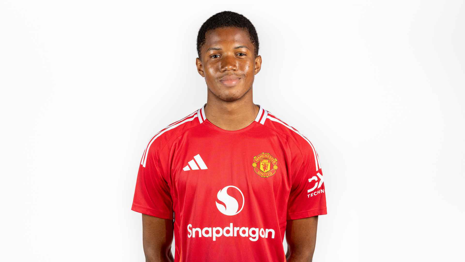 Chido Obi Martin has made three appearances for the first team this season. Photo: Manchester United