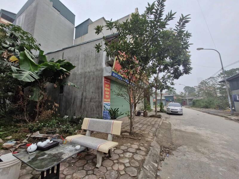 A service land in La Khe ward (Ha Dong district, Hanoi). Photo: Thu Giang