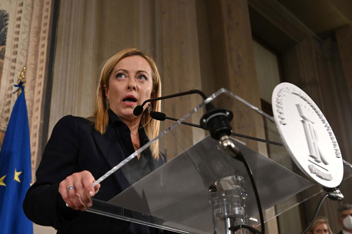 Italian Prime Minister Giorgia Meloni. Photo: Xinhua