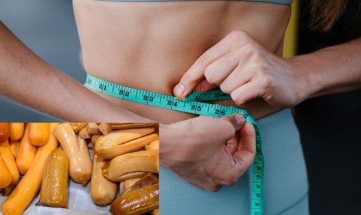 Để giảm mỡ bụng, bạn nên tránh xa đồ chiên rán vào bữa sáng. Ảnh ghép: An Tú, nguồn: Canva