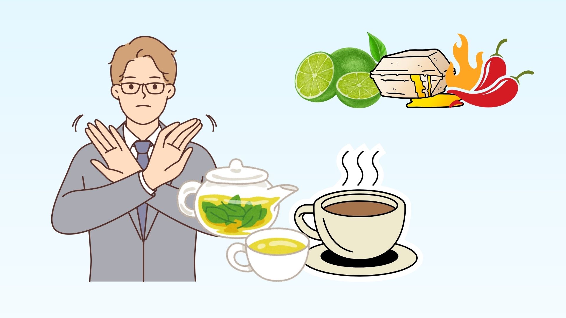 tea and coffee ki dishes that many people still carefreely combine.