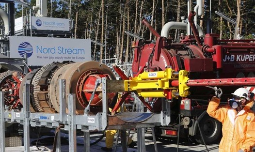 Đường ống dẫn khí Nord Stream. Ảnh: Gazprom