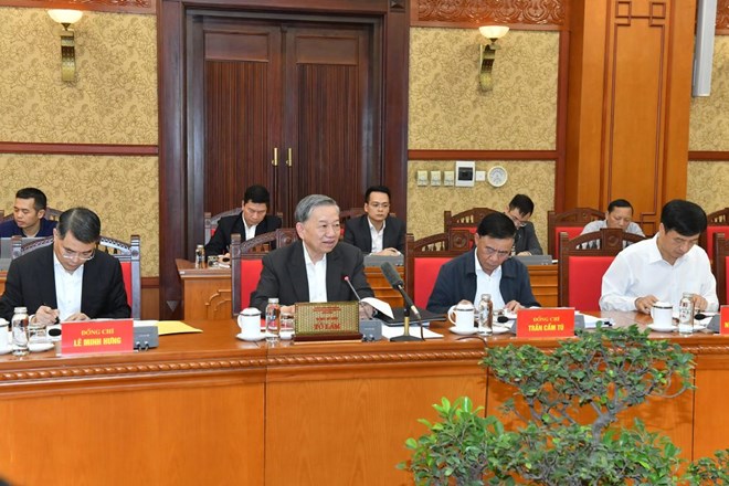 Tổng Bí thư yêu cầu xác định AI là mũi nhọn, đột phá 1 Tổng Bí thư yêu cầu xác định AI là mũi nhọn, đột phá