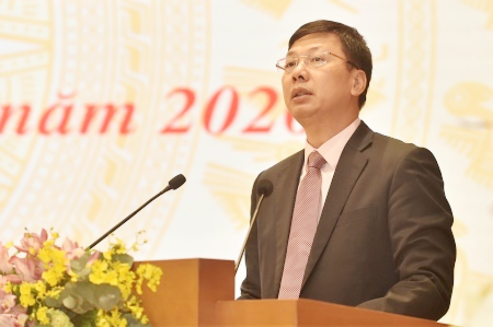 Appointed Mr. Pham Manh Cuong - Director of the Department of Agriculture, Government Office - to hold the position of Deputy Director of the Government Office. Photo: Nhat Bac