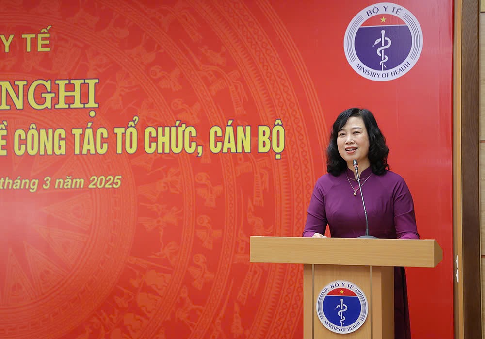 Minister of Health Dao Hong Lan. Photo: Tran Minh/Ministry of Health