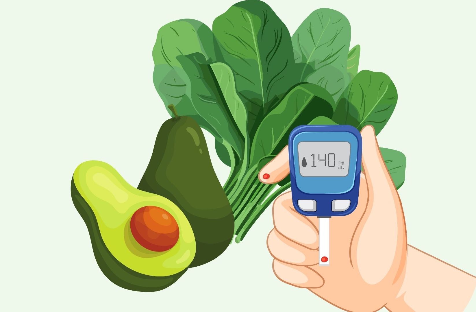 Tips to keep blood sugar levels stable. Graphics: Linh Dan