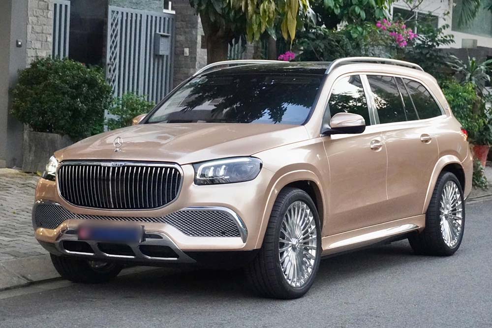 Mercedes-Maybach GLS480 registered in 2025 was resold, attracting attention in Ho Chi Minh City. Photo: Thy Quoc