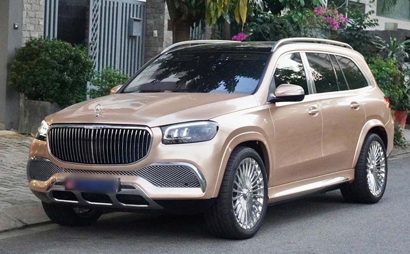 Mercedes-Maybach GLS480 registered in 2025 was resold, attracting attention in Ho Chi Minh City. Photo: Thy Quoc