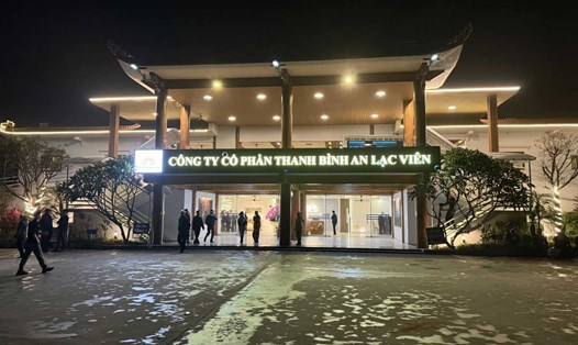 UBND TP Nam Định yêu cầu báo cáo sự việc lan truyền mạng xã hội liên quan đến Công ty cổ phần Thanh Bình An Lạc Viên. Ảnh: Thành Chu