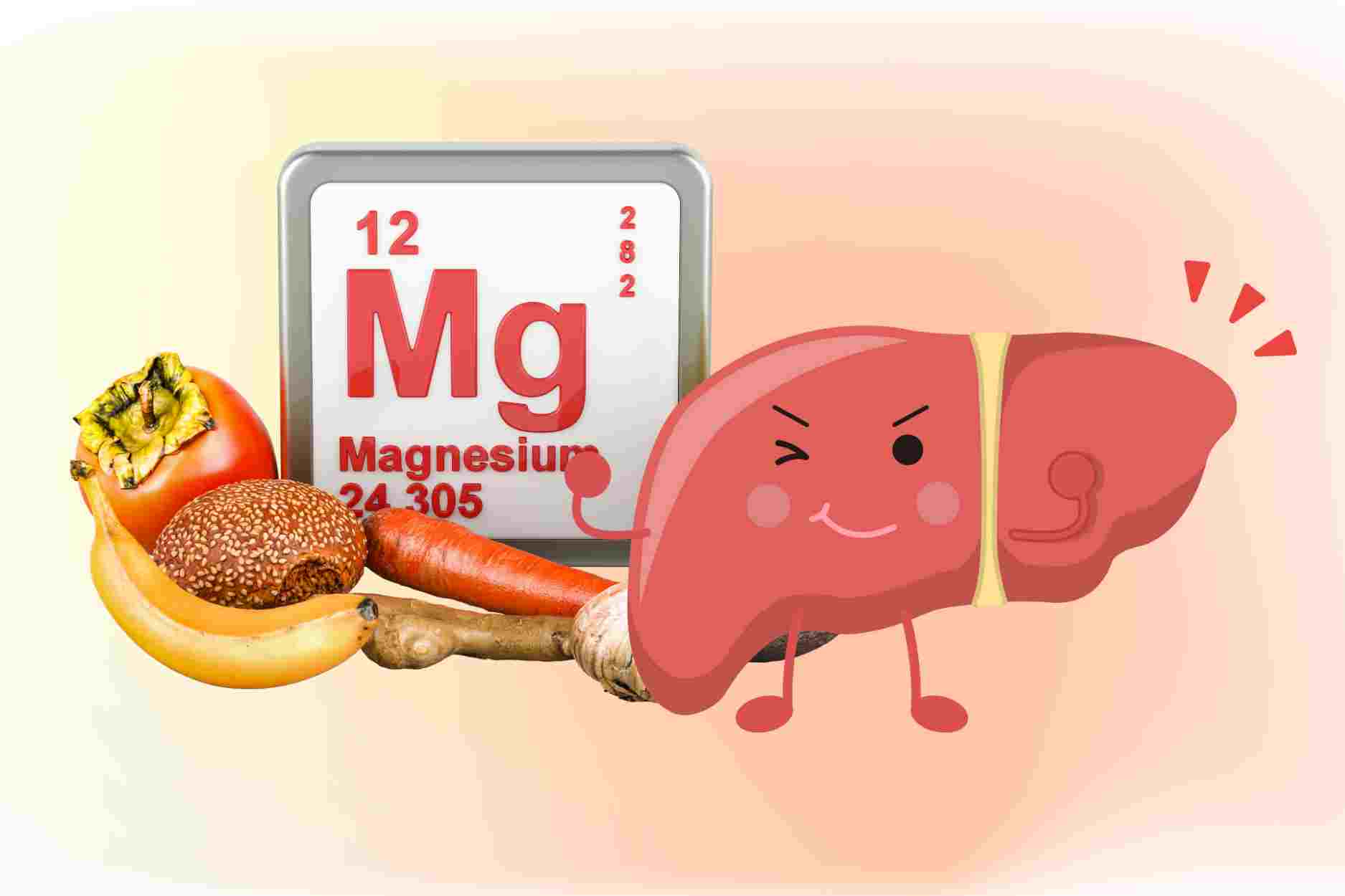 Foods rich in magnesium, golden squash help detoxify the liver effectively