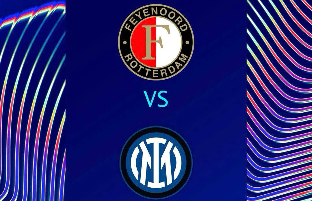 Feyenoord face Inter Milan in the Champions League. Photo: UCL