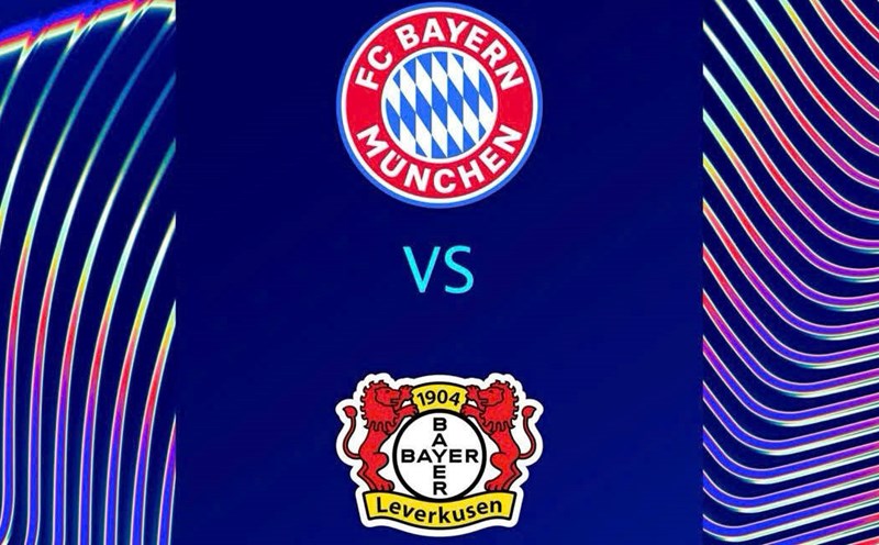 Bayern Munich vs Bayer Leverkusen in the Champions League. Photo: UCL