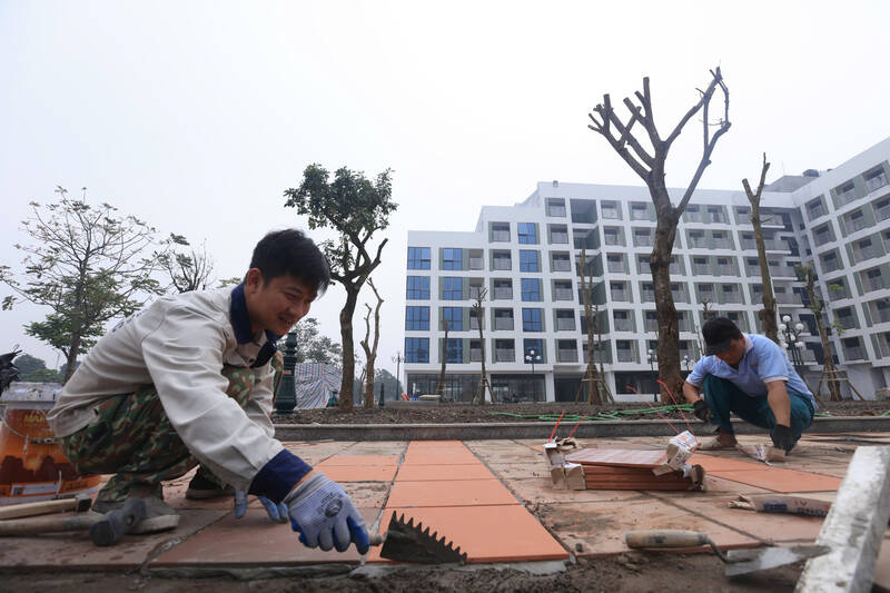 A social housing project in Hanoi. Photo: Hai Nguyen