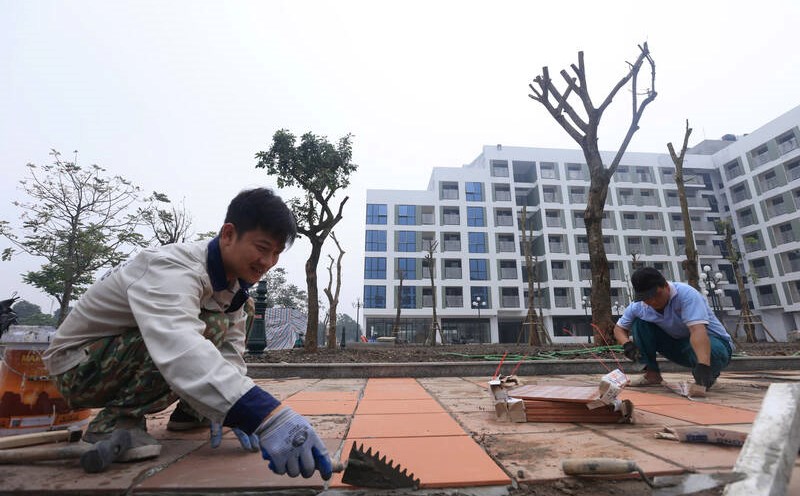 A social housing project in Hanoi. Photo: Hai Nguyen