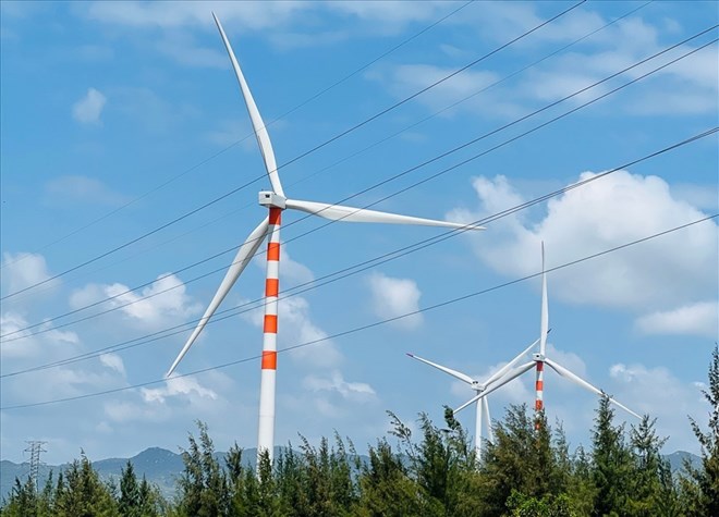 New energy projects are entitled to preferential and support policies specified in Clause 2, Article 23 of the Electricity Law when meeting the conditions. Photo: Cuong Ngo