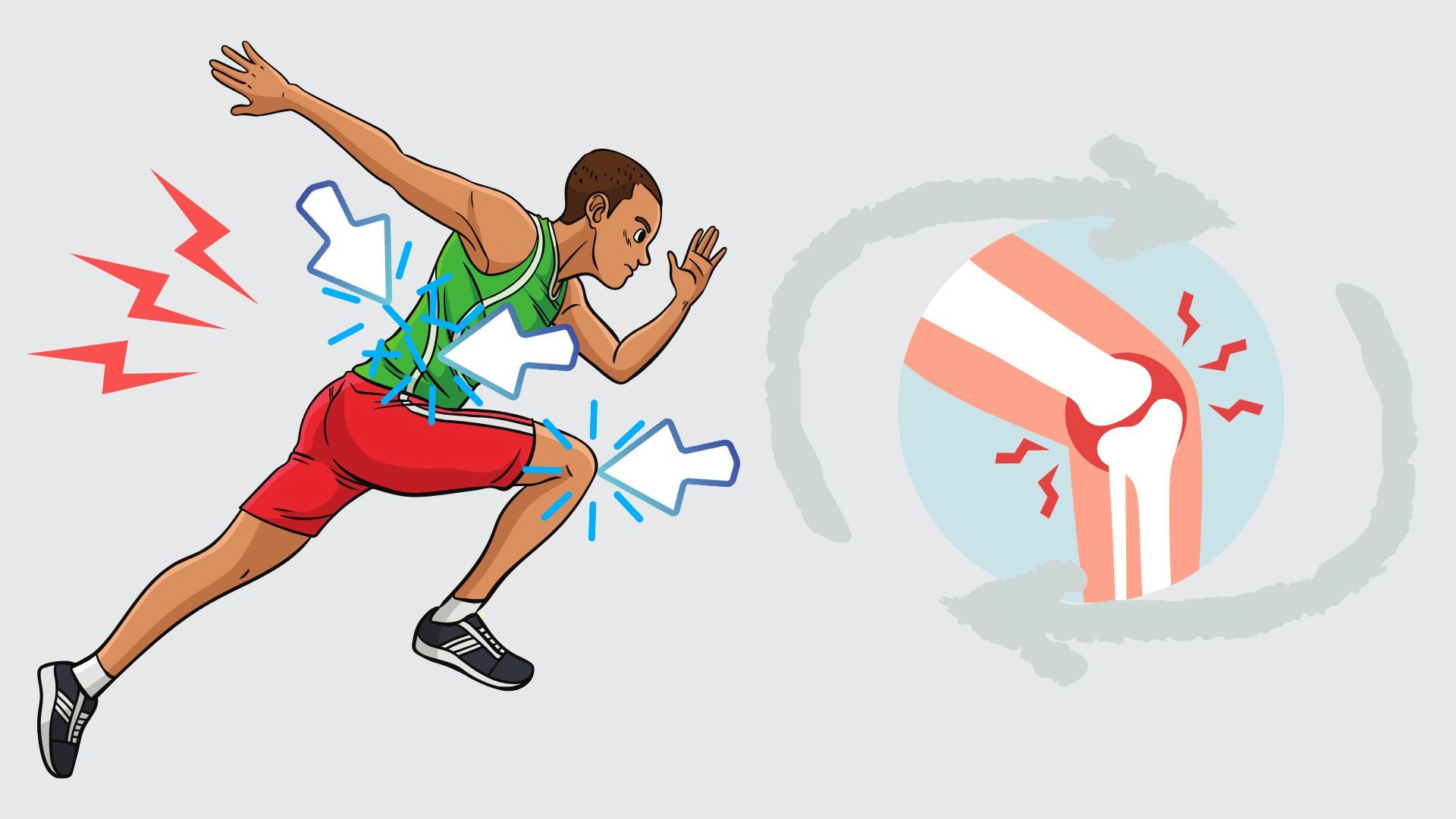 High-impact exercises can put pressure on and damage joints