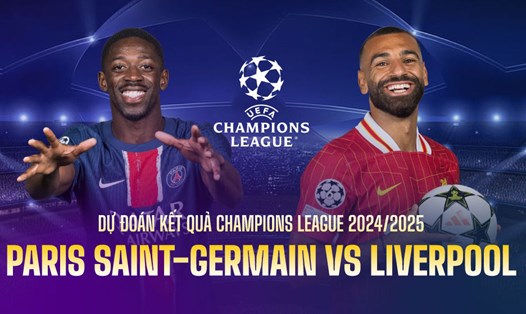 PSG đại chiến với Liverpool tại Champions League. Đồ họa: Dương Anh
